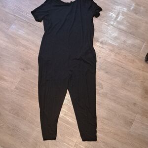 Comfy Black Jumpsuit